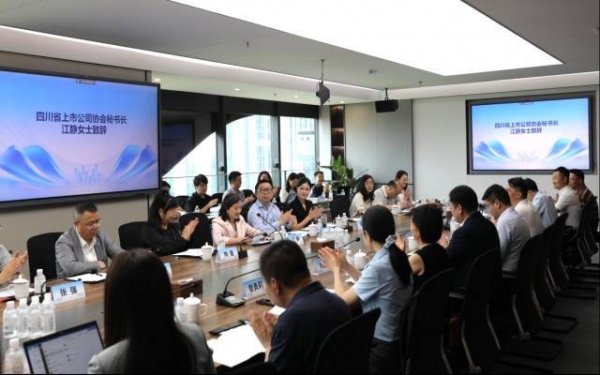 在线股票配资查询门户 四川省上市公司协会“高质量发展暨市值管理专项工作组”成立大会举办